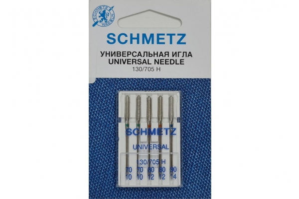 Иглы Schmetz универсальные (70x2, 80x2, 90x1), 5 шт в Гусиноозерске