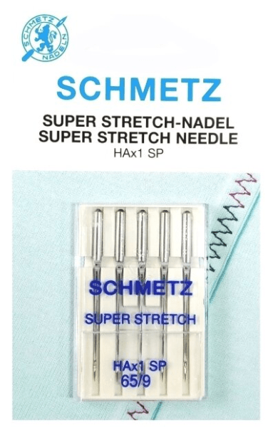 Иглы Schmetz супер-стрейч HAx1 SP 65/9, 5 шт в Гусиноозерске