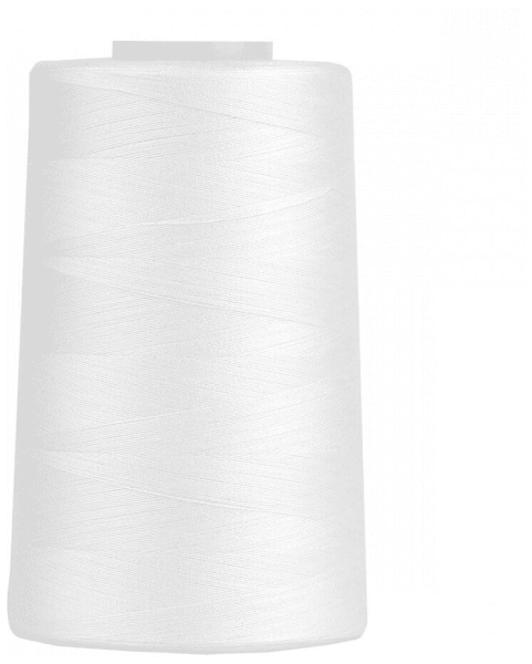 Нитки Sewing Thread 40/2 5000 ярд. цвет - белый 100% п/э в Гусиноозерске